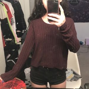 Maroon Sweater